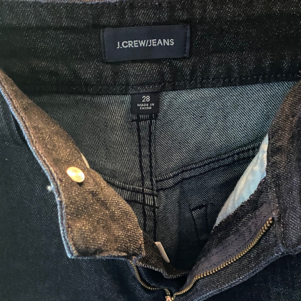 J. Crew Men's Dark Blue Jeans